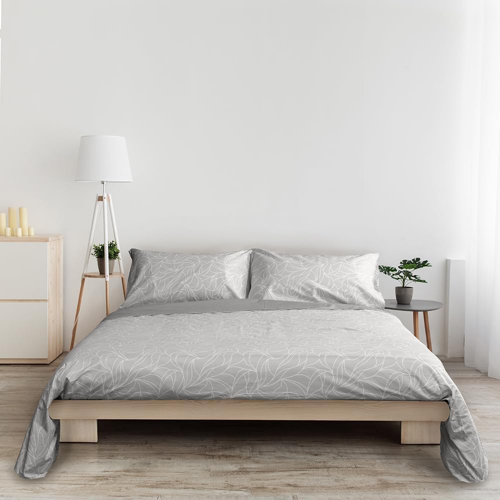 Thumbnail 2 de Foppapedretti Nacht&Natur - Housse de Couette pour lit double 255 x 200 cm, coton percale 200 fils