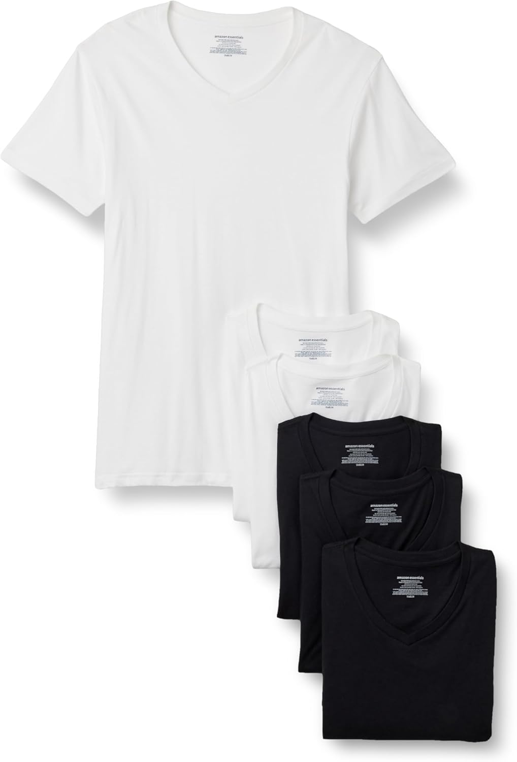 Thumbnail 5 de Amazon Essentials Herren Unterhemd mit V-Ausschnitt (6er-Pack) – atmungsaktiv, Baumwolle