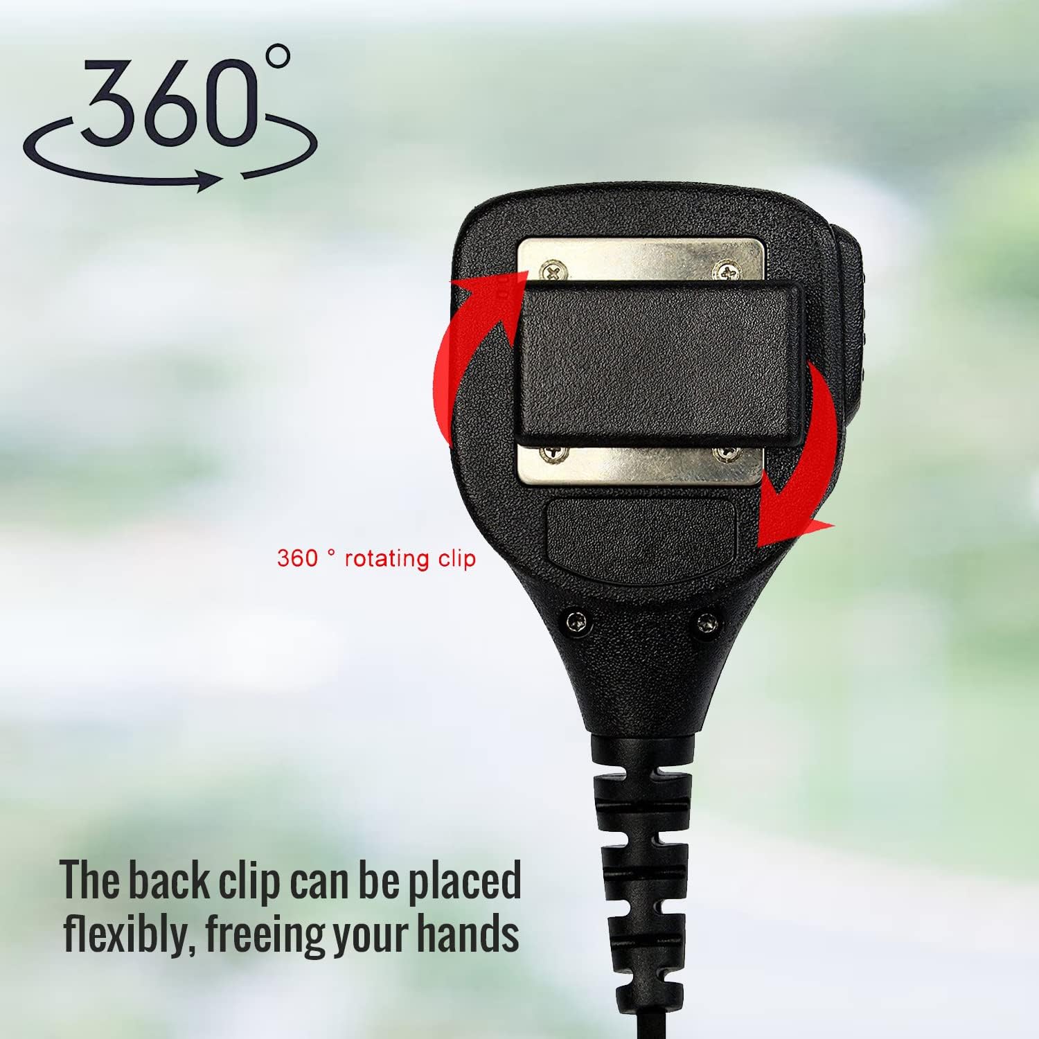 Thumbnail 4 de Retevis Talkie Walkie 2pin Micro haut‑parleur