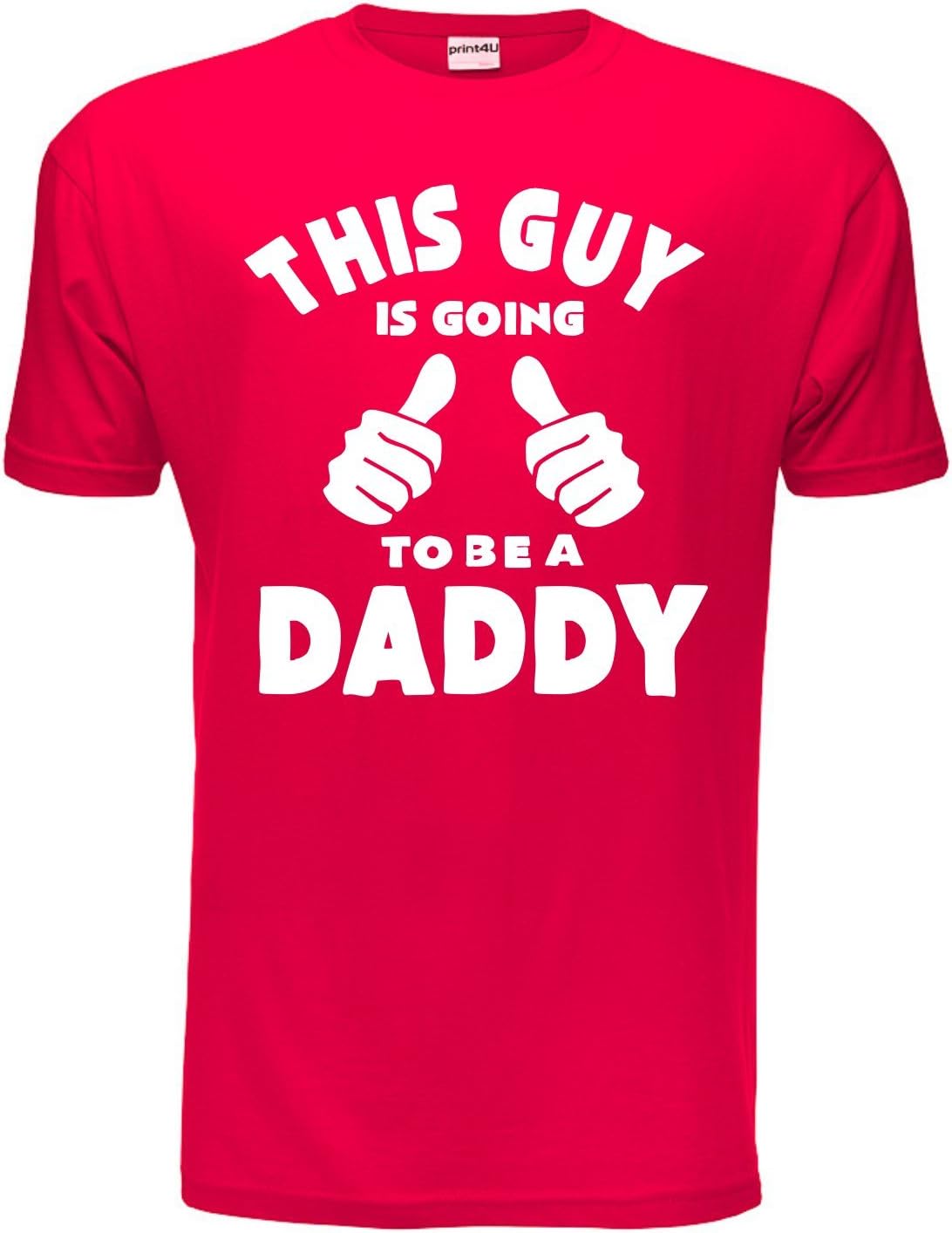 Detalle 2 de This Guy Going to Be A Daddy Mens T-Shirt (Size S-XXL)