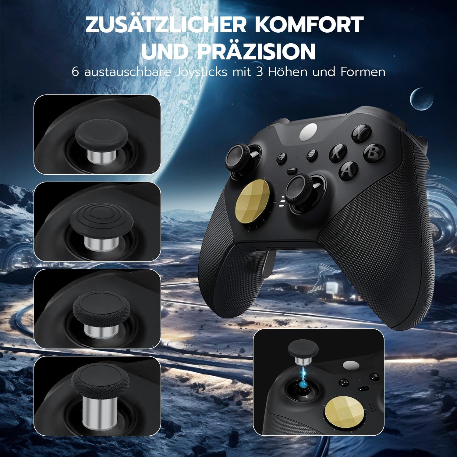 Detalle 2 de Xbox Elite 2 Ersatz-Thumbsticks 13-teilig