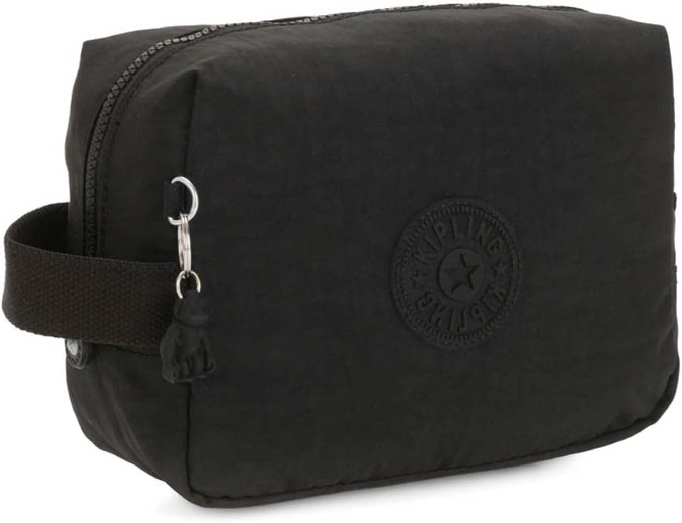 Detalle 2 de Kipling PARAC Große Kosmetiktasche Black Noir (Schwarz) – großer Kulturbeutel für Reisen