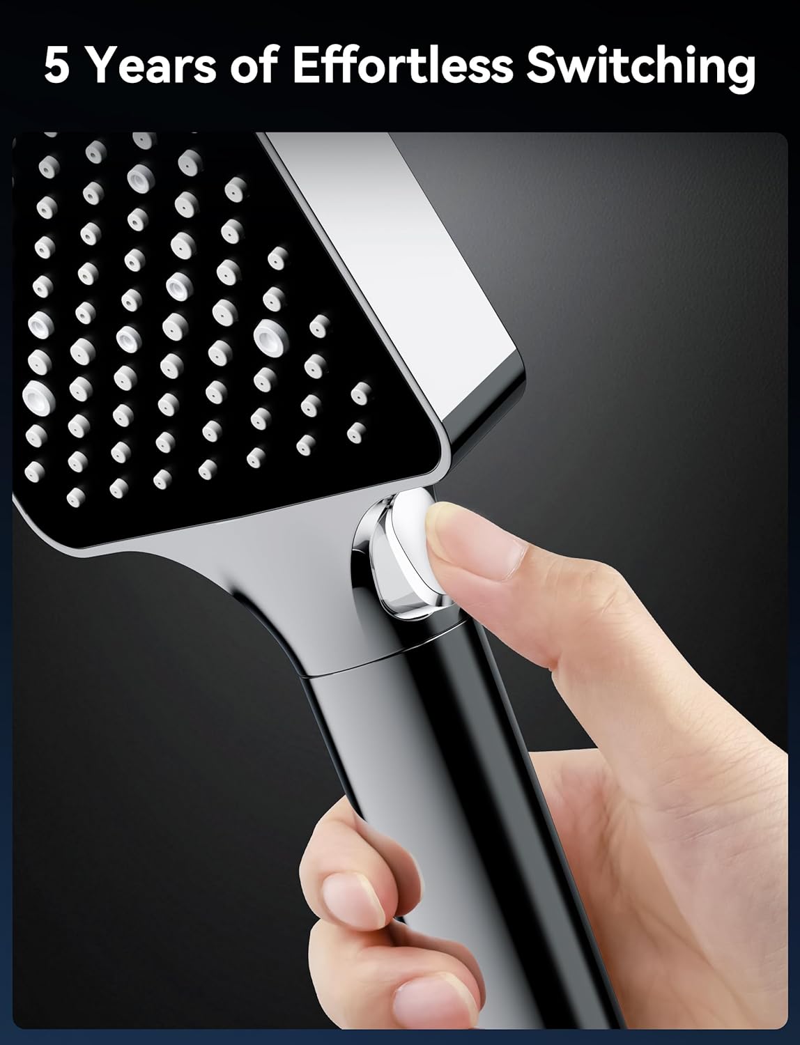 Thumbnail 4 de Magichome Shower Head and Hose 1.5m with 6 Spray Modes (High Pressure) — universal handheld shower set