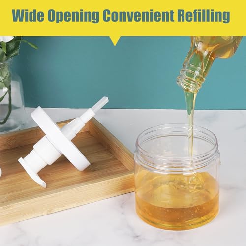 Thumbnail 3 de Hokretme Pump Bottle Dispenser 2Pcs 500ml/16.9oz — Wide Mouth, BPA Free Empty Pump Bottles