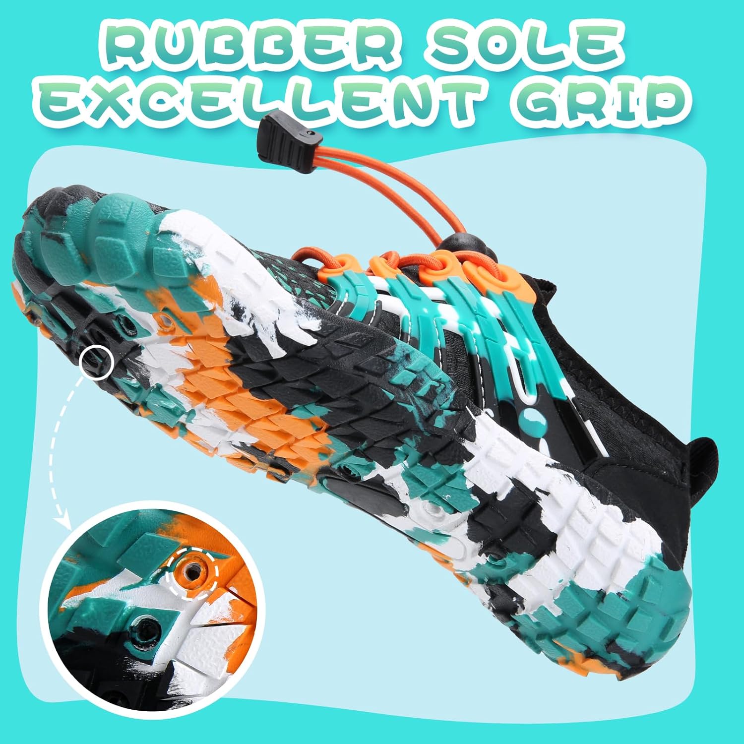 Thumbnail 2 de Water Shoes for Kids: Breathable, Quick-Dry Beach and Pool Shoes