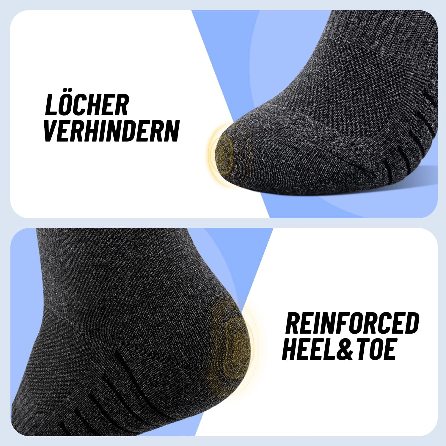 Detalle 1 de TUUHAW Tennissocken 6 bis 12 Paar