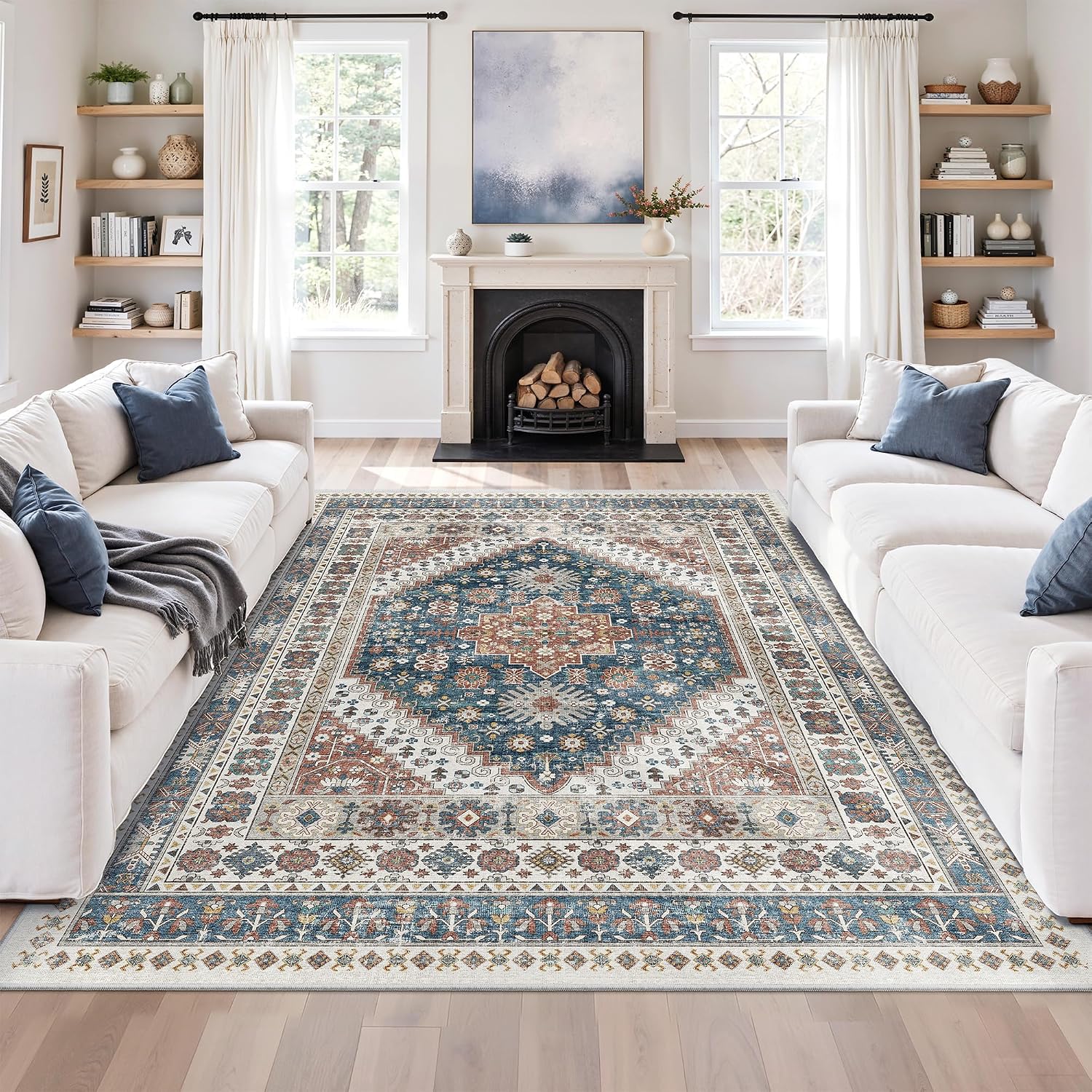Thumbnail 3 de zesthome 5x7 Ultra-Thin Washable Rug