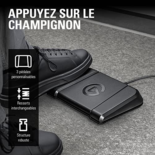 Detalle de Elgato Stream Deck Pedal – Contrôleur mains libres
