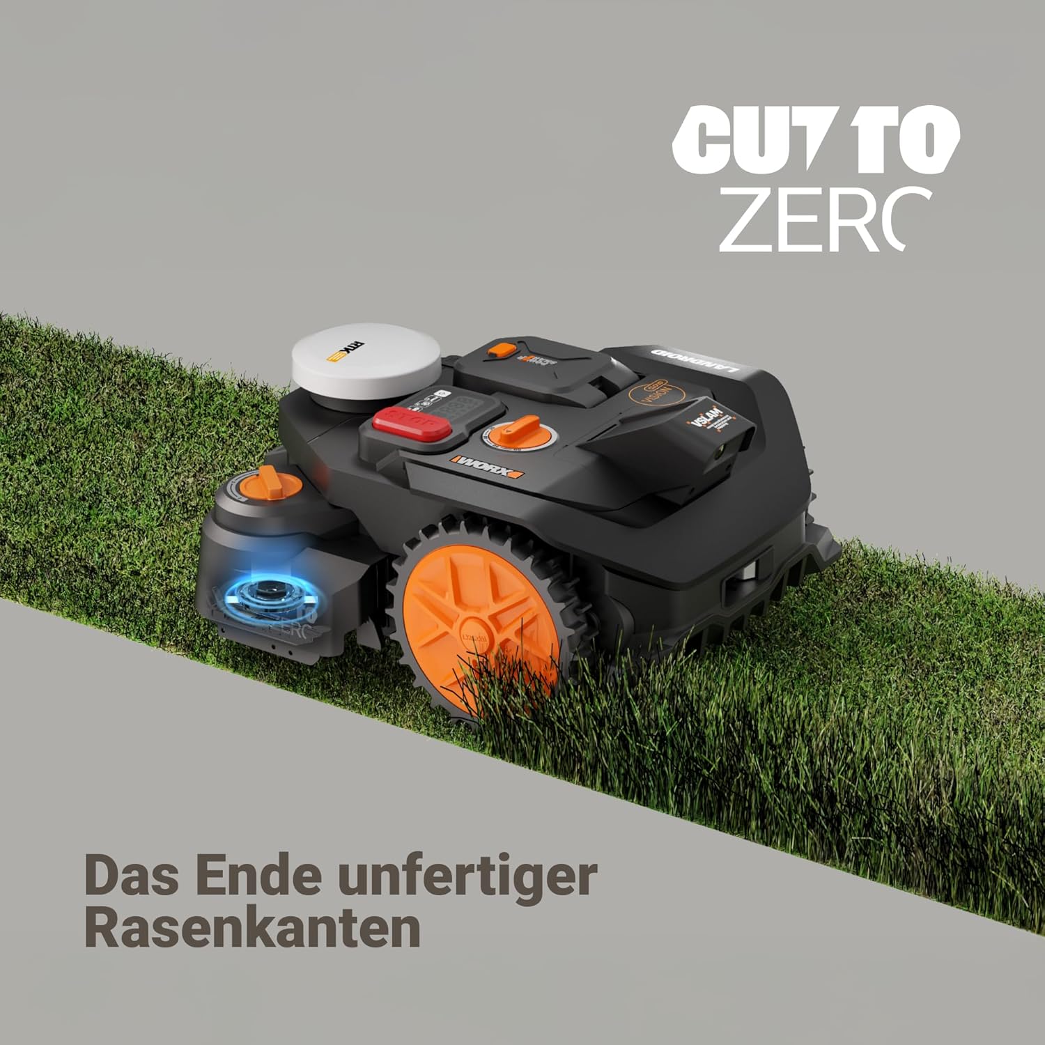 Thumbnail 1 de WORX WA0925 Cut-to-Zero Edge Cutting Modul – Kantennähe leichtgemacht für Vision Cloud S/M