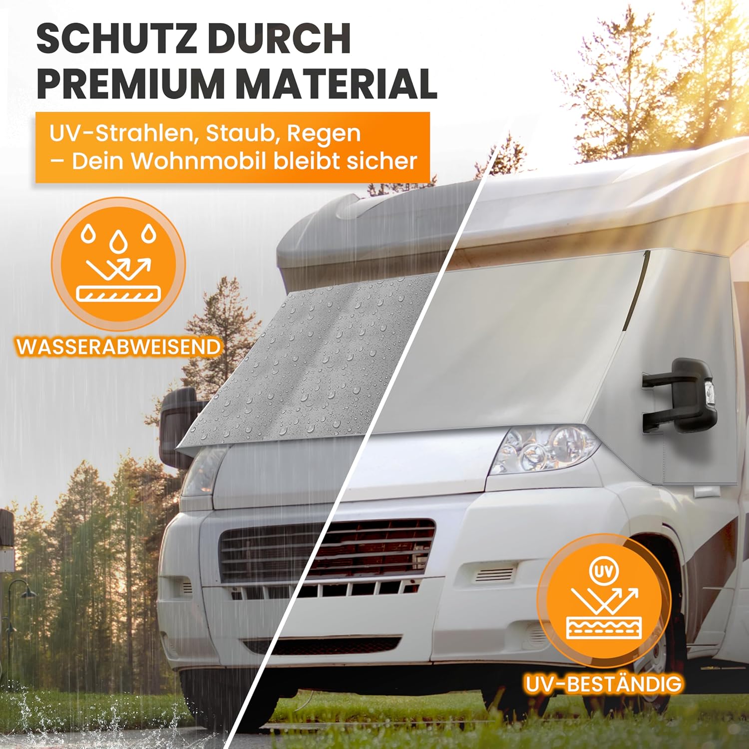 Thumbnail 1 de NATURIZ FIAT Ducato Frontscheibenabdeckung 2006–2025