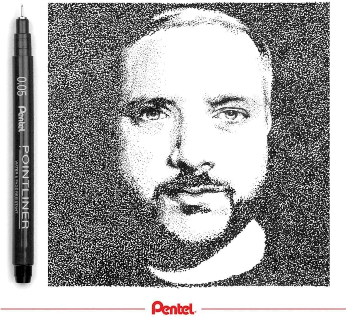 Detalle de Pentel Pointliner Pen, 0.05mm