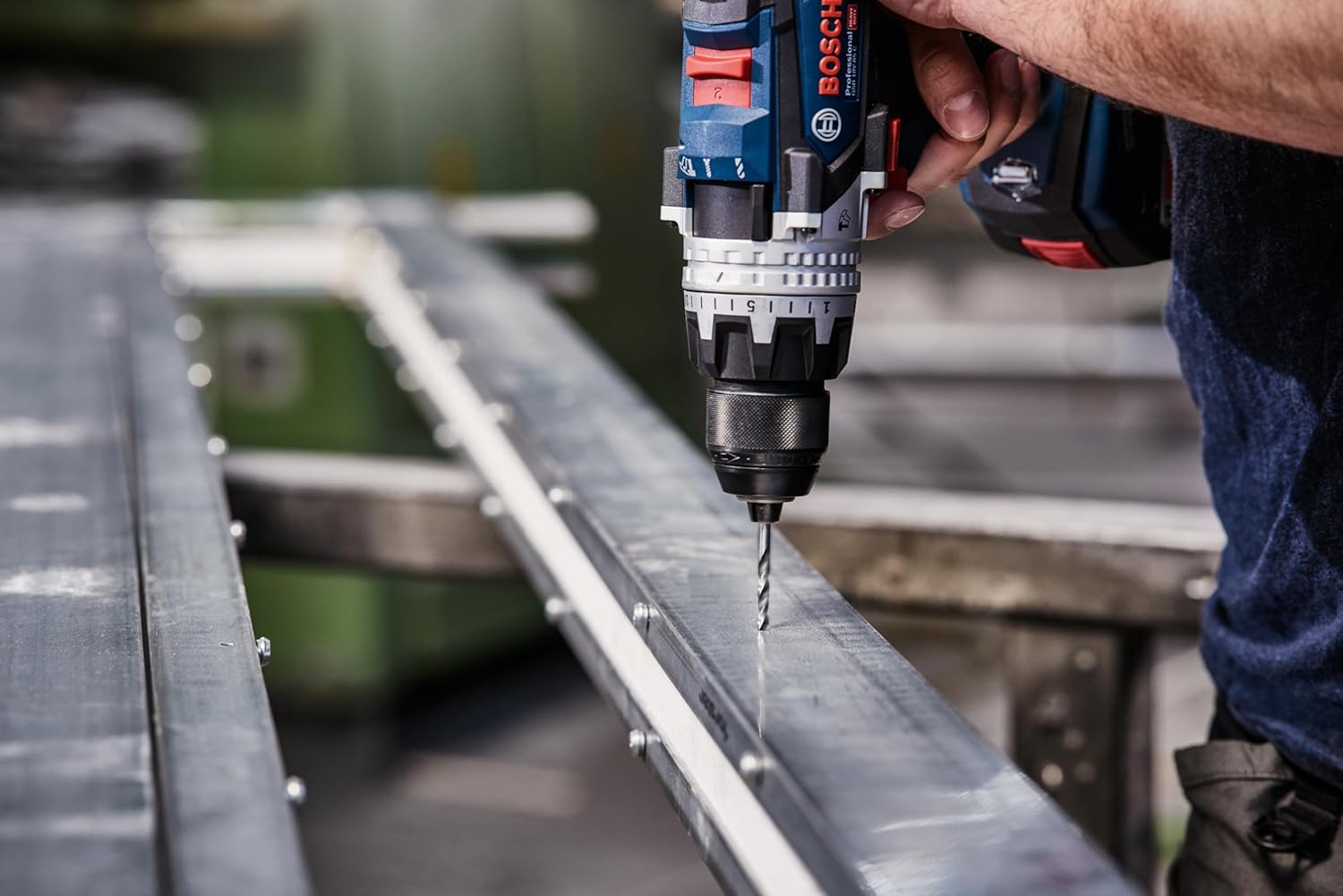 Thumbnail 5 de Bosch Professional 18-piece HSS Twist Drill Bit PointTeQ set (for metal, Ø 1–10 mm) in ToughBox