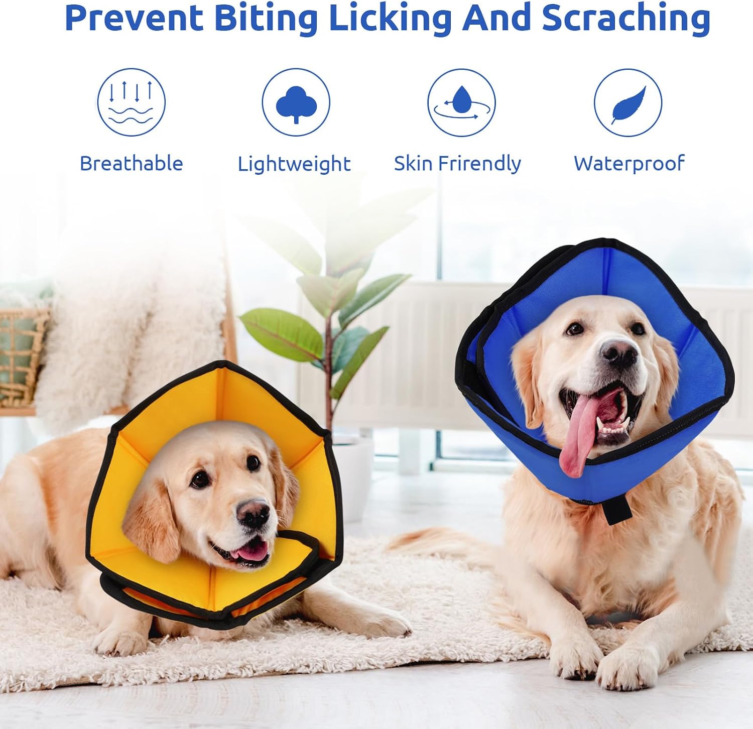 Thumbnail 4 de PUZAUKAL Dog Cone After Surgery Soft