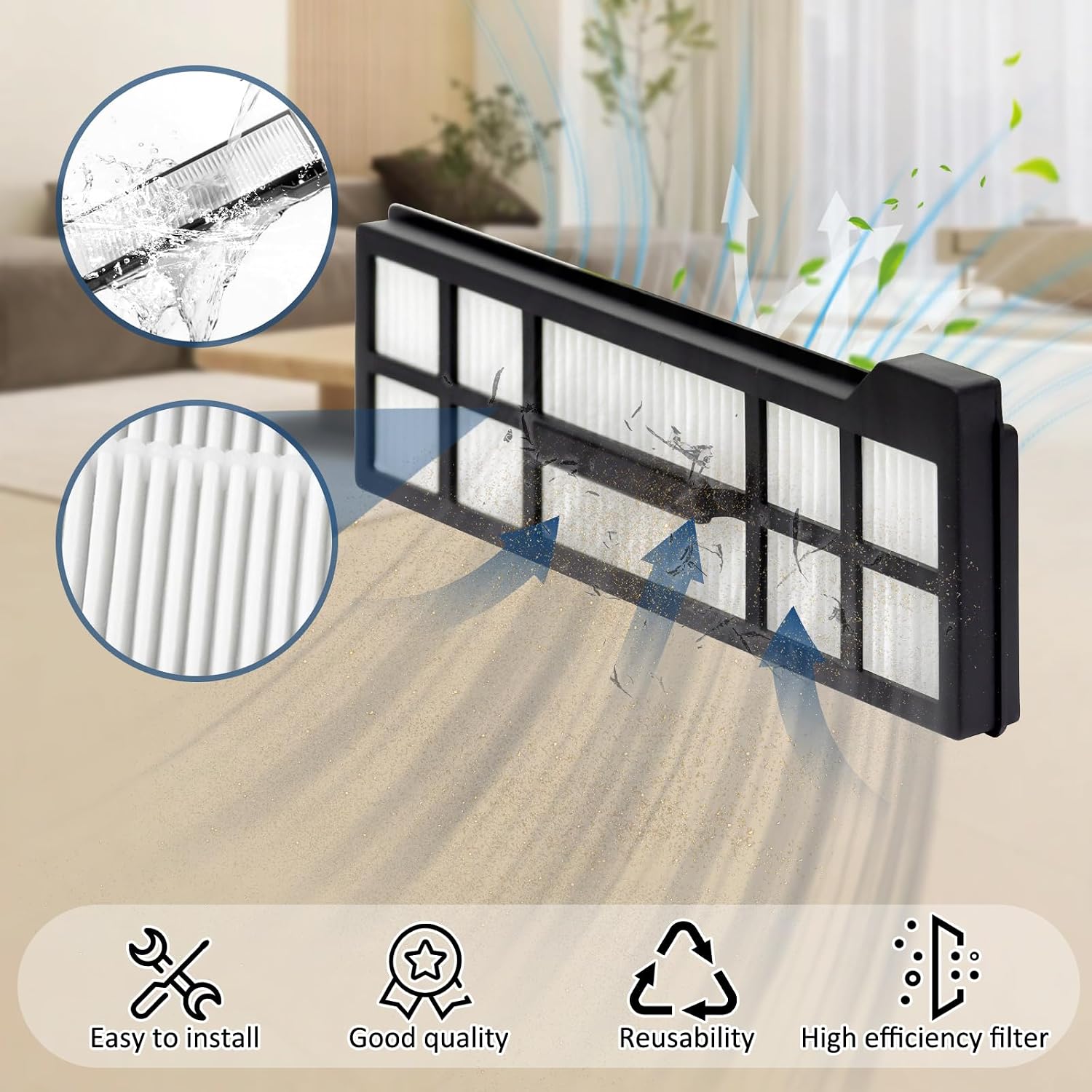 Thumbnail 6 de VIEWALL 19-Piece X10 Accessories Kit Replacement for Eufy X10 Pro Omni Robot Vacuum