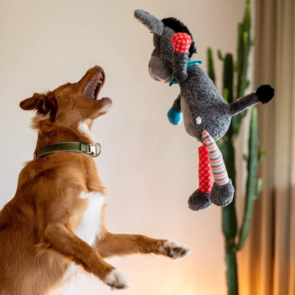 Thumbnail 3 de Nobby Peluche âne 56 cm — peluche à poils courts avec couineur