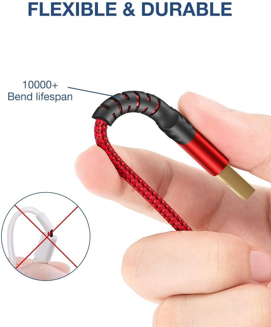 Detalle 2 de JSAUX USB 3.0 to Micro B Hard Drive Cable (2-pack, 0.3m + 1m) for external drives and mobile backups