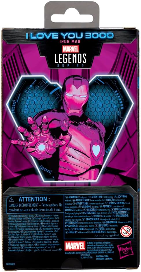 Detalle 2 de Marvel Legends Series I Love You 3000 Iron Man 15-cm Collectible Figure