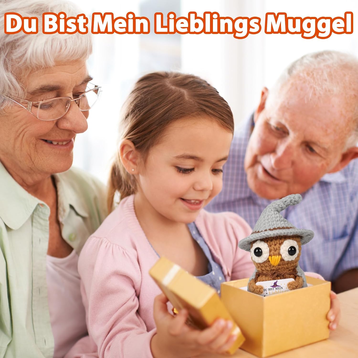 Thumbnail 5 de WenmthG Anti-Stress Eule Geschenk fĂŒr Freunde đ§·