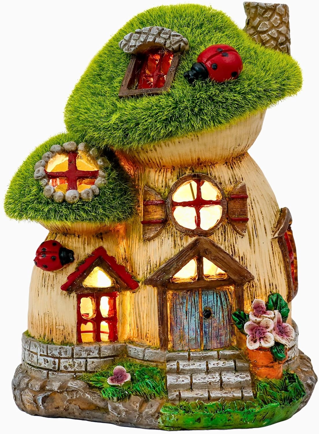 Detalle de TERESA'S COLLECTIONS Solar Fairy House 16.8cm