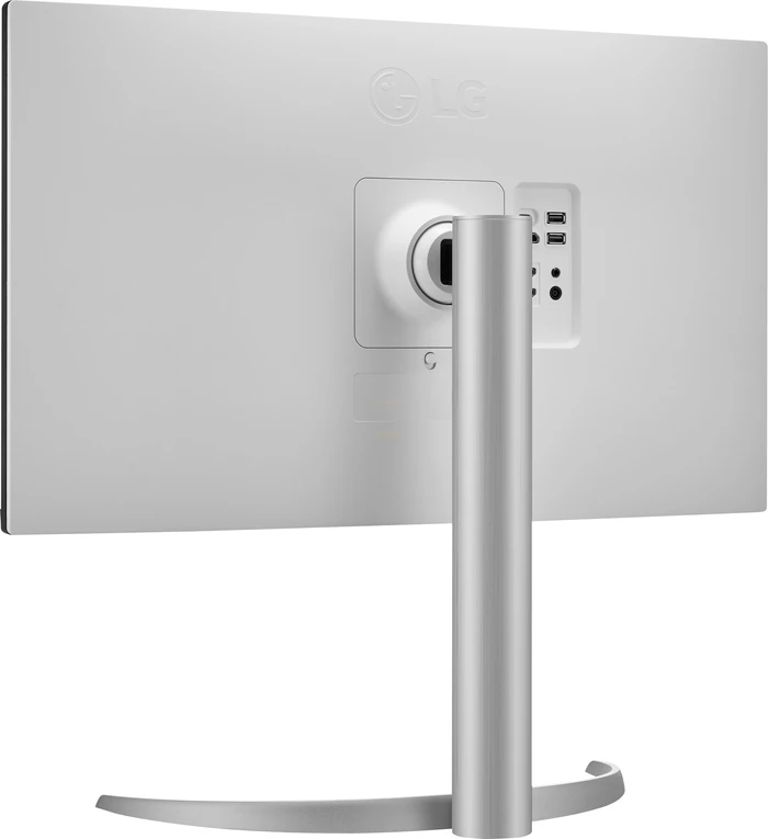 Detalle de LG 27UP83AK-W: 27 Zoll 4K IPS-Monitor mit USB-C Dockingstation