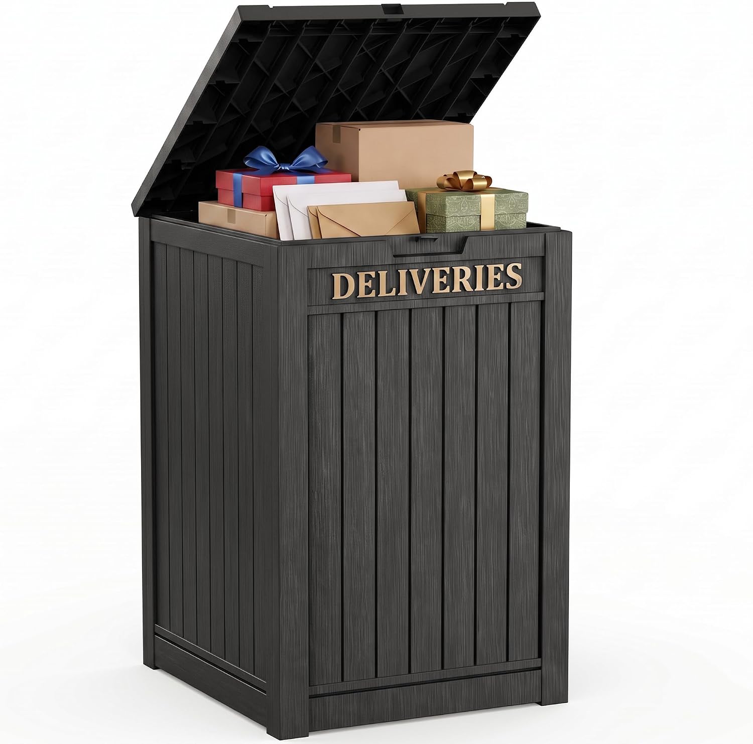 Detalle de Outdoor Package Delivery Box, 90-Gallon