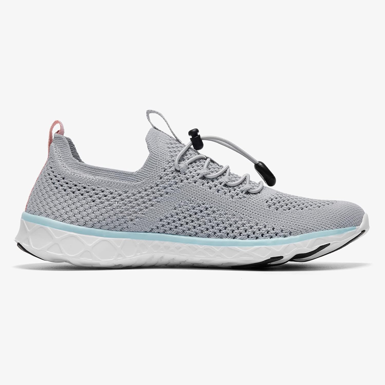 Detalle de KOLILI Women's Stylish Water Shoes: Arch Support Tennis Walking Shoes for Water & Travel