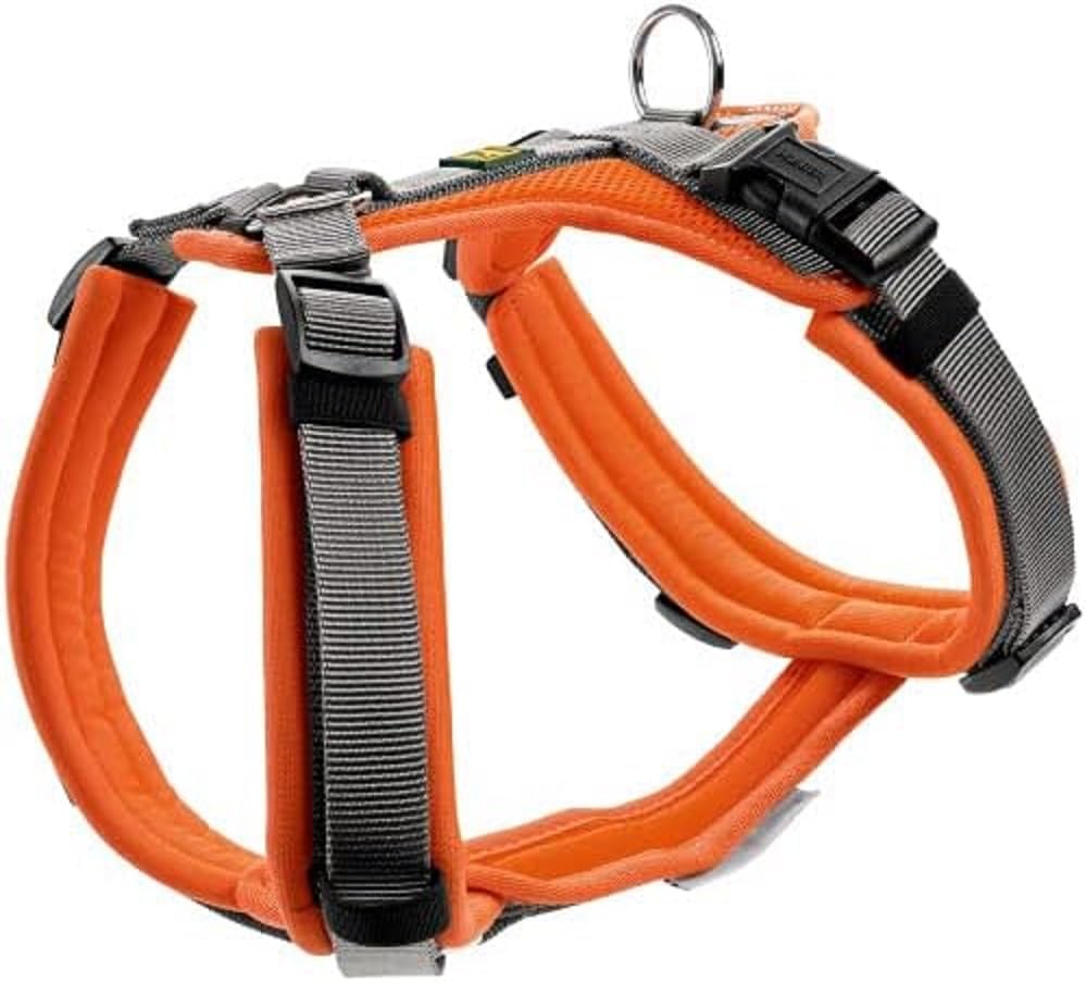 Detalle 1 de HUNTER Maldon Geschirr 34-49/XS – reflektierendes, 4-fach verstellbares Hundegeschirr