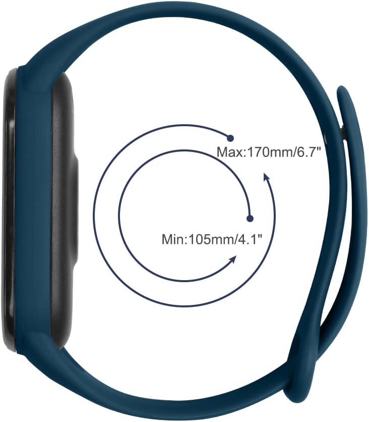 Detalle 2 de Ainiv vervangbandje voor Xiaomi Mi Band, verstelbaar en geperforeerd