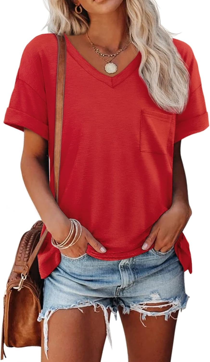 Thumbnail 6 de AirMood T-shirt d'été décontracté à coupe ample pour femme