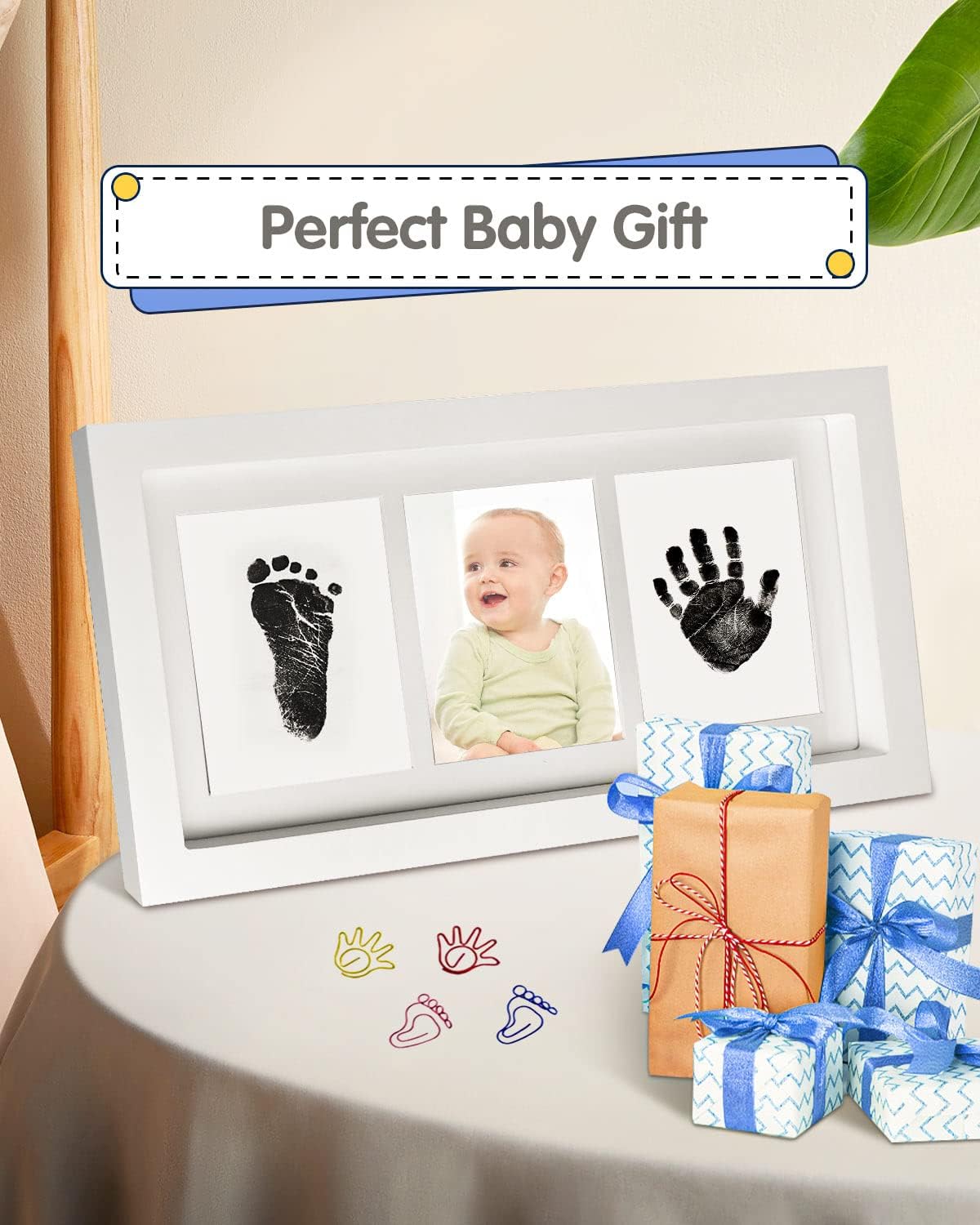 Thumbnail 6 de MOXTOYU Baby Hand and Footprint Kit – 6 Imprint Cards