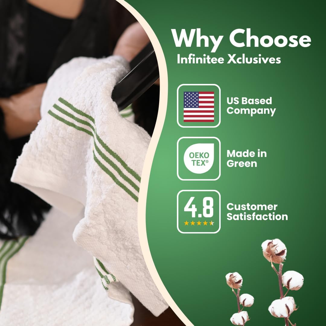 Thumbnail 4 de Infinitee Xclusives Cotton Kitchen Towels