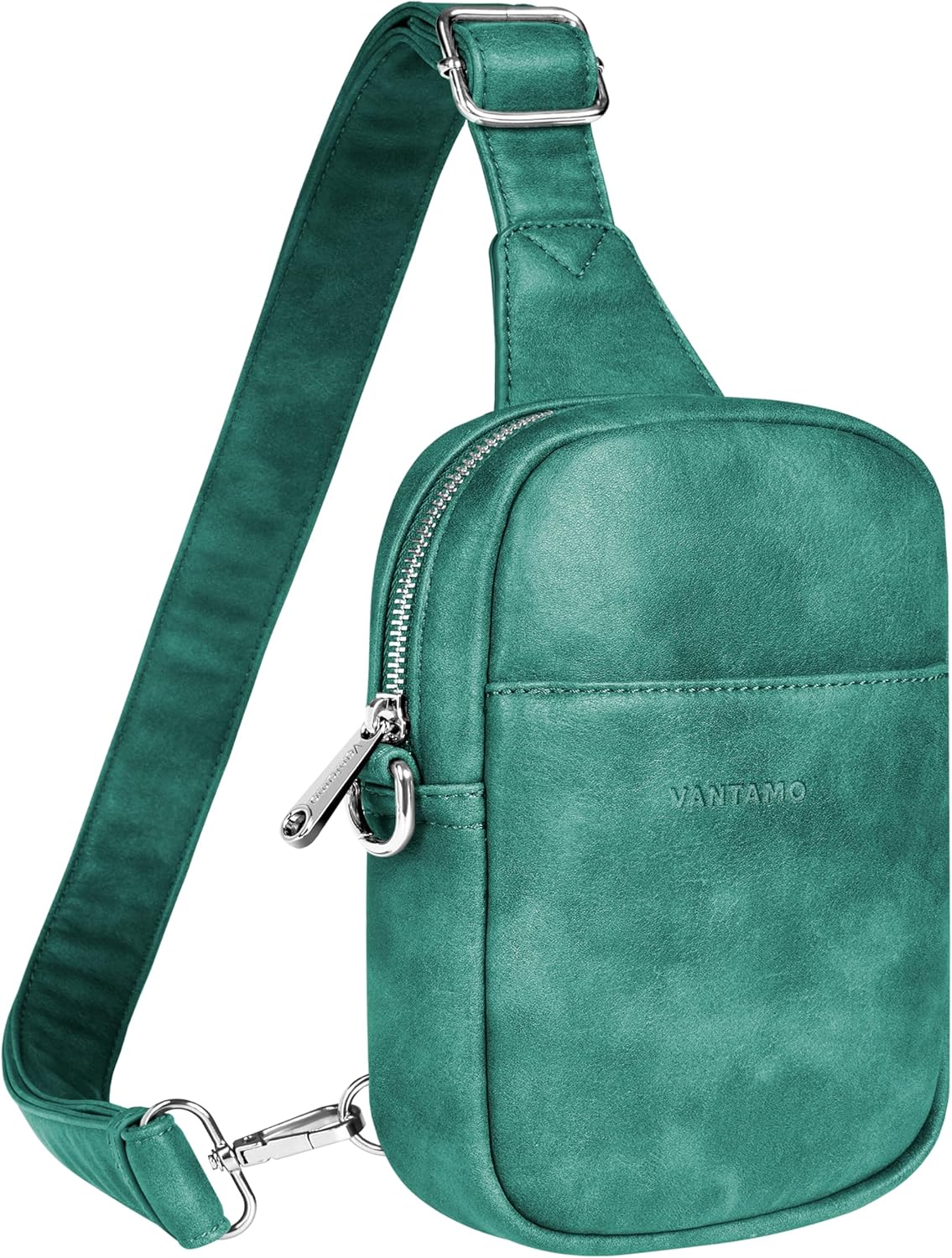 Thumbnail 6 de Vantamo RFID Blocking Crossbody Bag for Women – Vegan Leather Sling with Anti-Pickpocket Clip