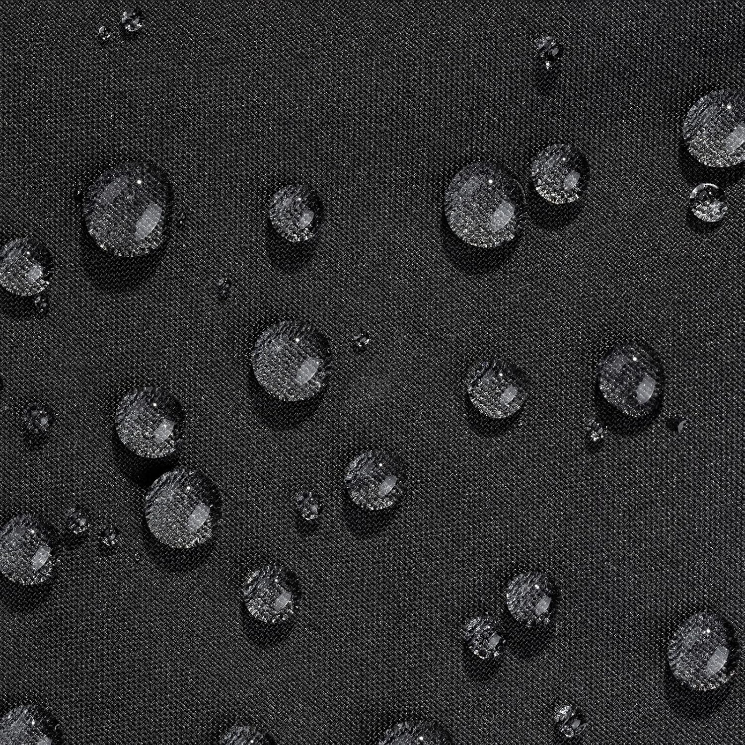 Thumbnail 6 de Mikki Doodles Hunde-Regenmantel in Schwarz (wasserdicht & winddicht), Größe XL