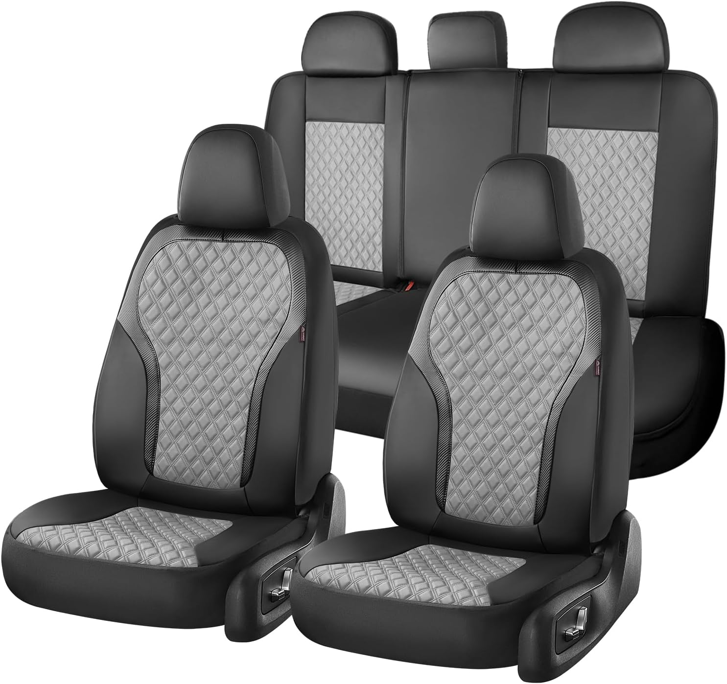 Thumbnail 6 de Coverado Front Seat Covers, PU Leather