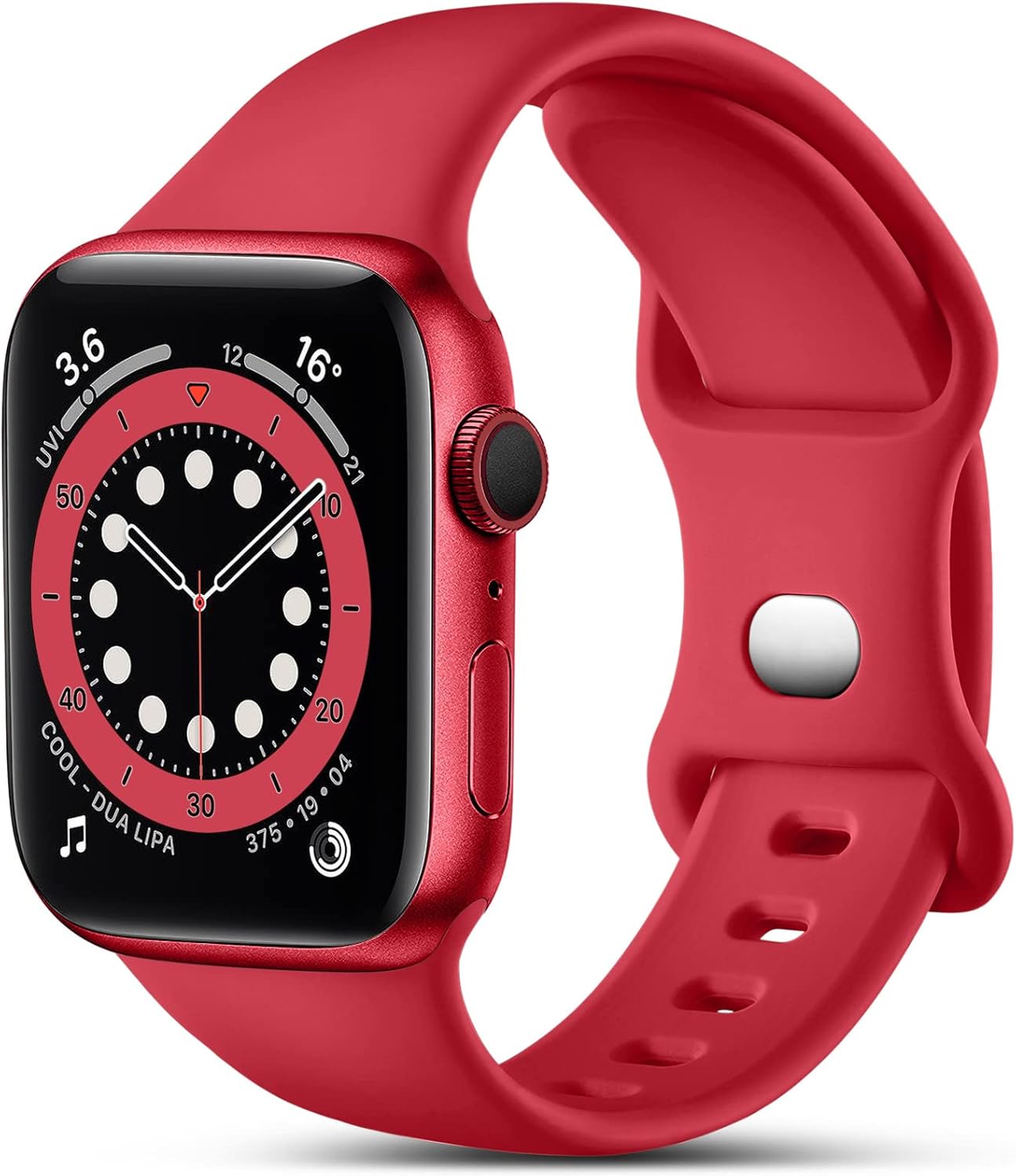 CeMiKa Apple Watch silicone sport band 41mm