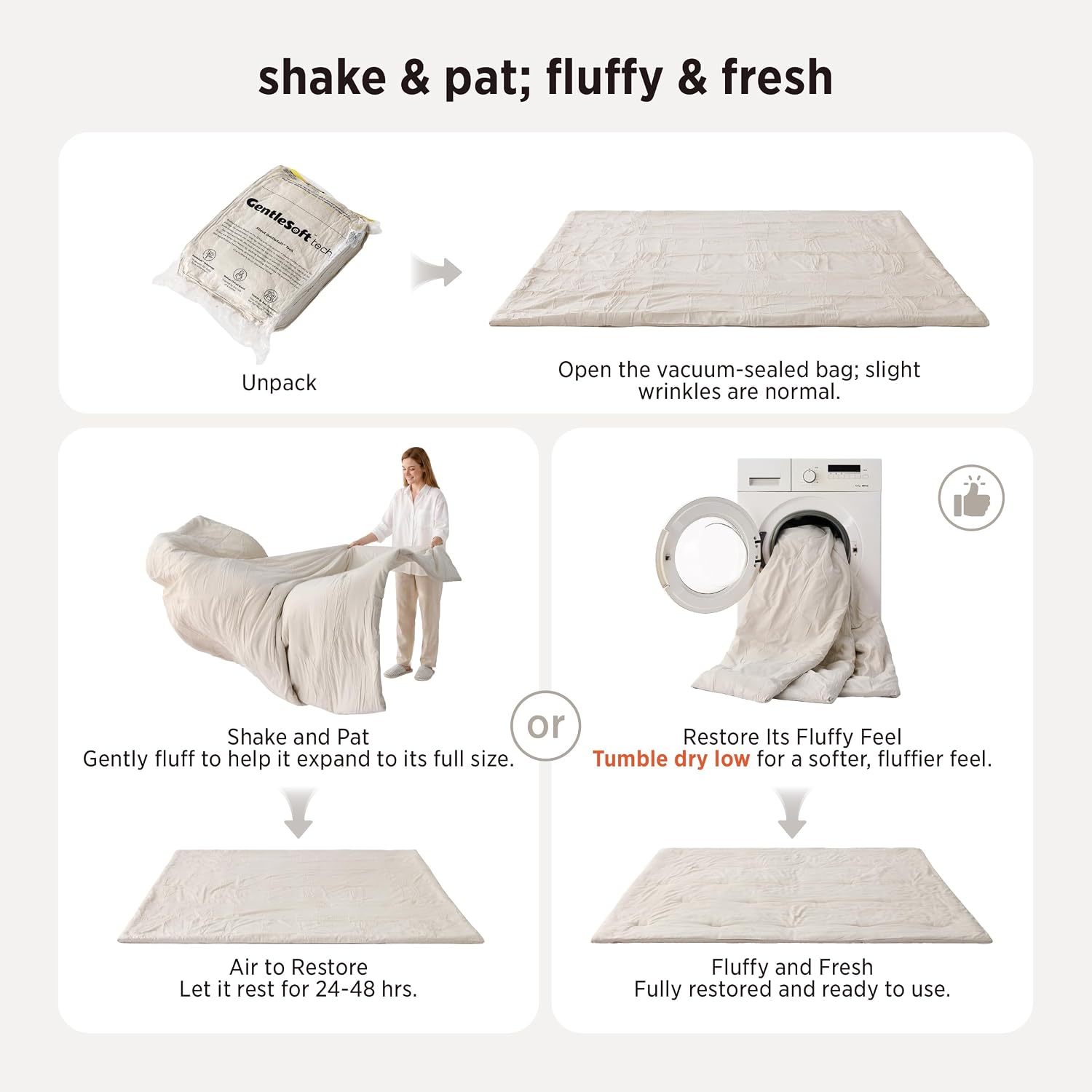 Thumbnail 4 de Bedsure California King Comforter Set