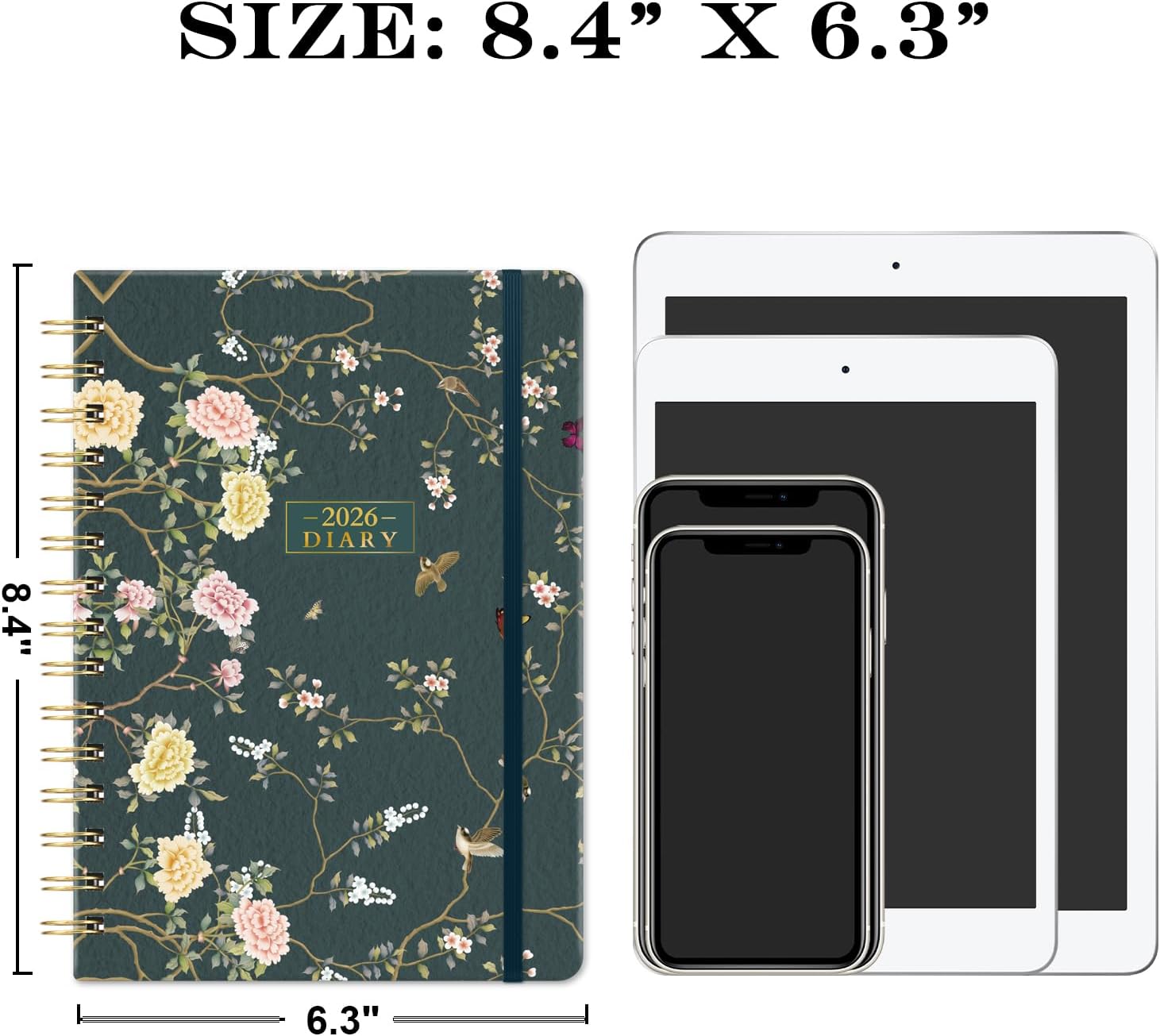 Thumbnail 6 de Diary 2026 A5 week-to-view diary 21.5×15.5cm 📒