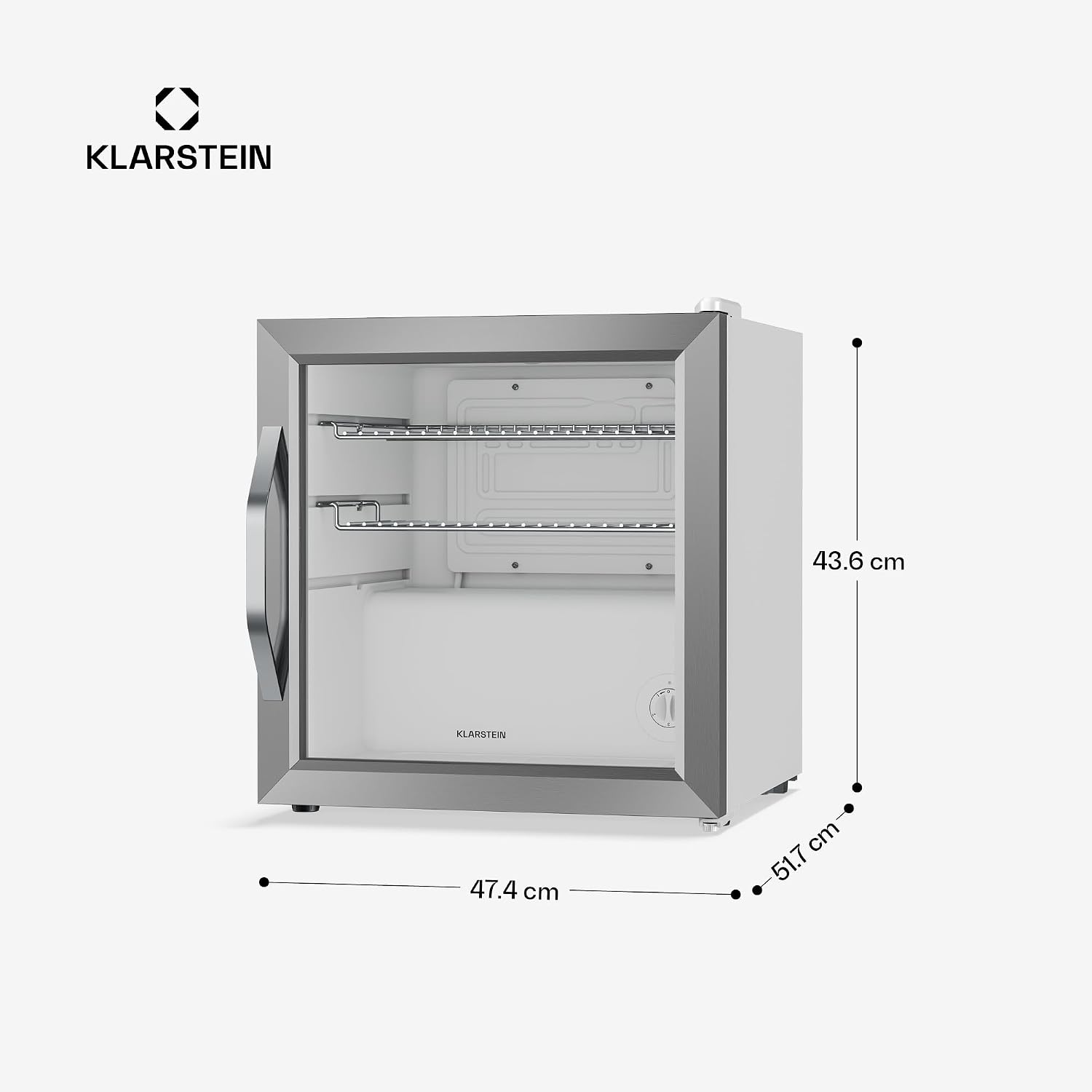 Thumbnail 6 de Klarstein HEA-Beersafe-L-WH 47 L Drinks Fridge with Glass Door and LED