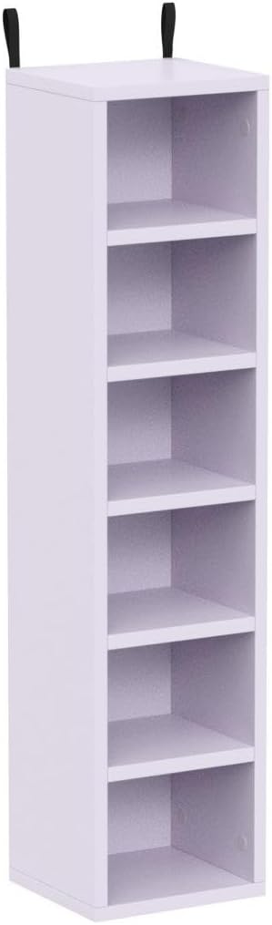 Thumbnail 3 de HOMCOM Lot de 2 étagères colonnes Armoire de Rangement CD-DVD 6 + 6 Compartiments