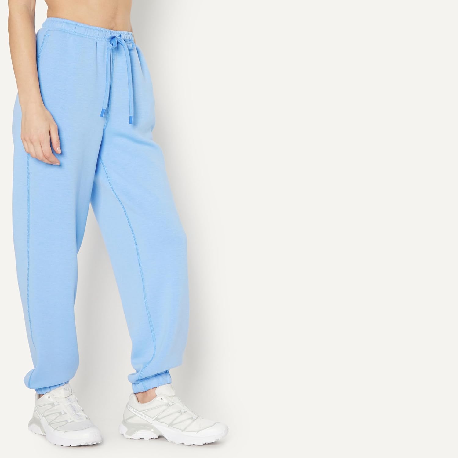 Detalle de Amazon Essentials Women’s Athletic Mid Rise Loose Fit Lounge & Workout Jogger Pants