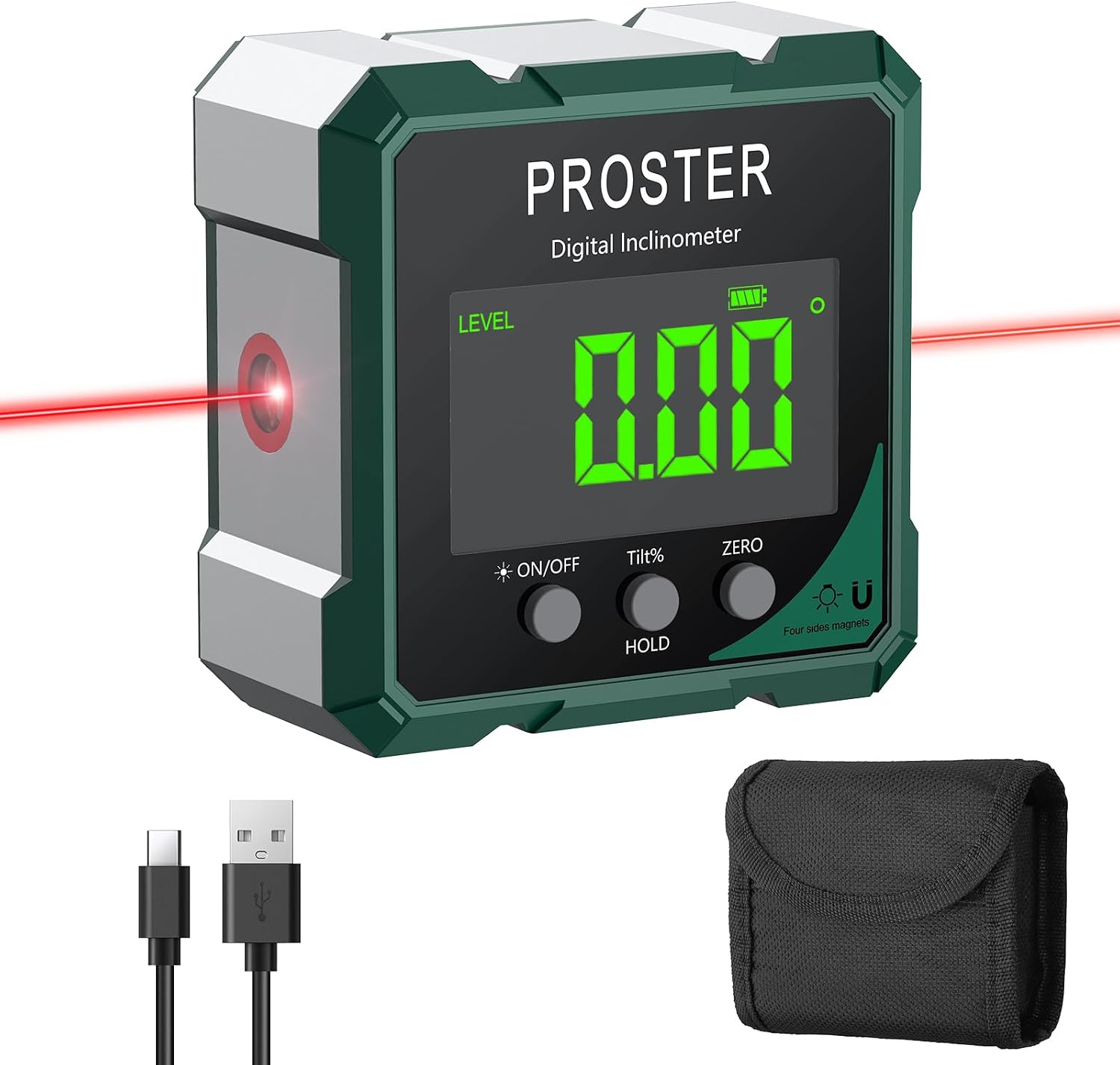 Detalle de Proster Digital Angle Finder IP54