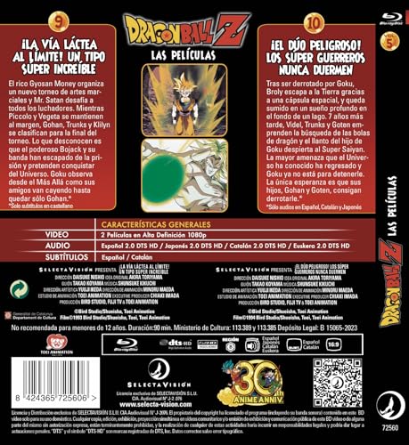 Thumbnail 1 de Dragon Ball Z Las Películas Vol.5, Películas 9 y 10 (2024) – SELECTA VISION