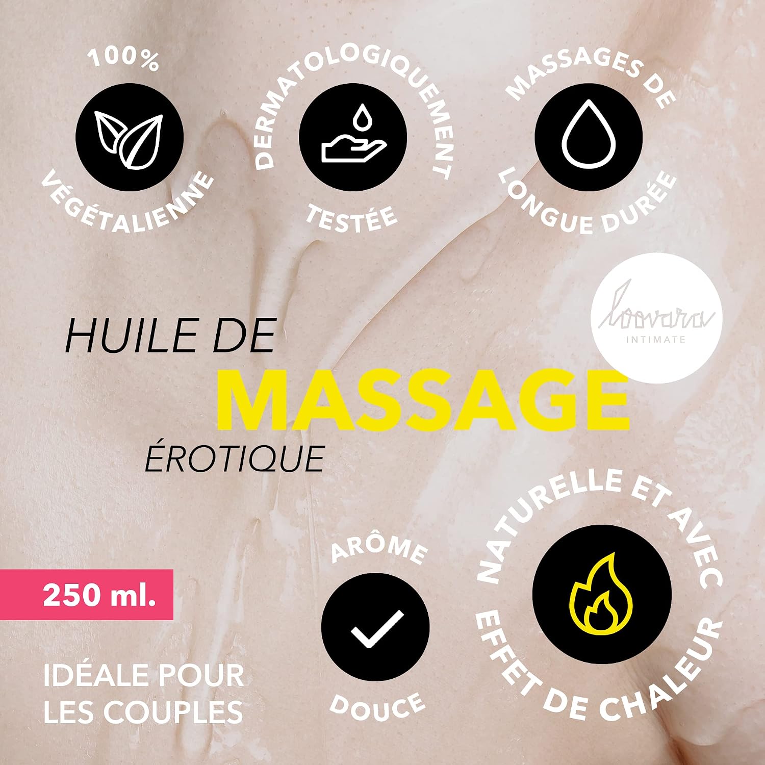 Thumbnail 1 de Loovara Massage Oil Warm Up 250 ml