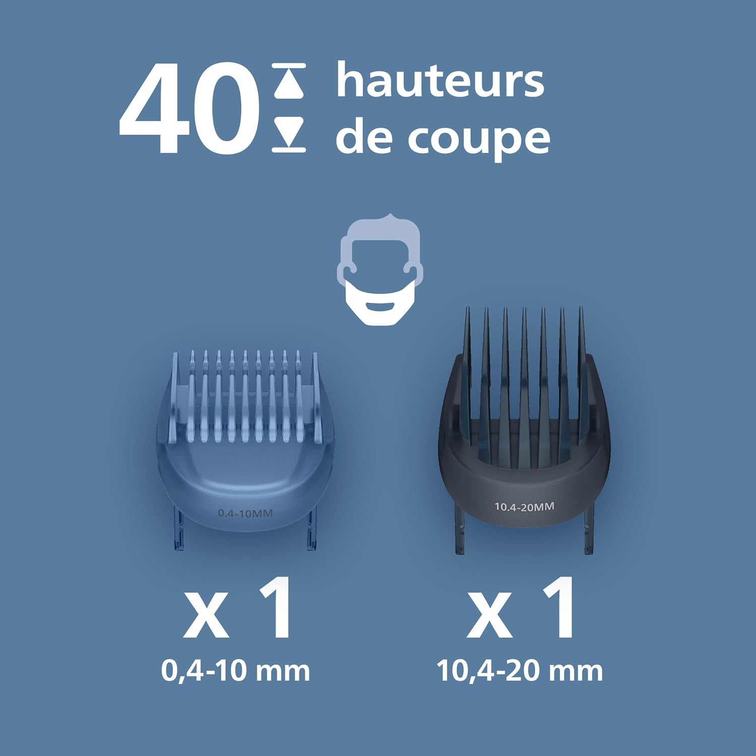 Detalle 2 de Philips BT5785/30, tondeuse à barbe 5000 ⚙