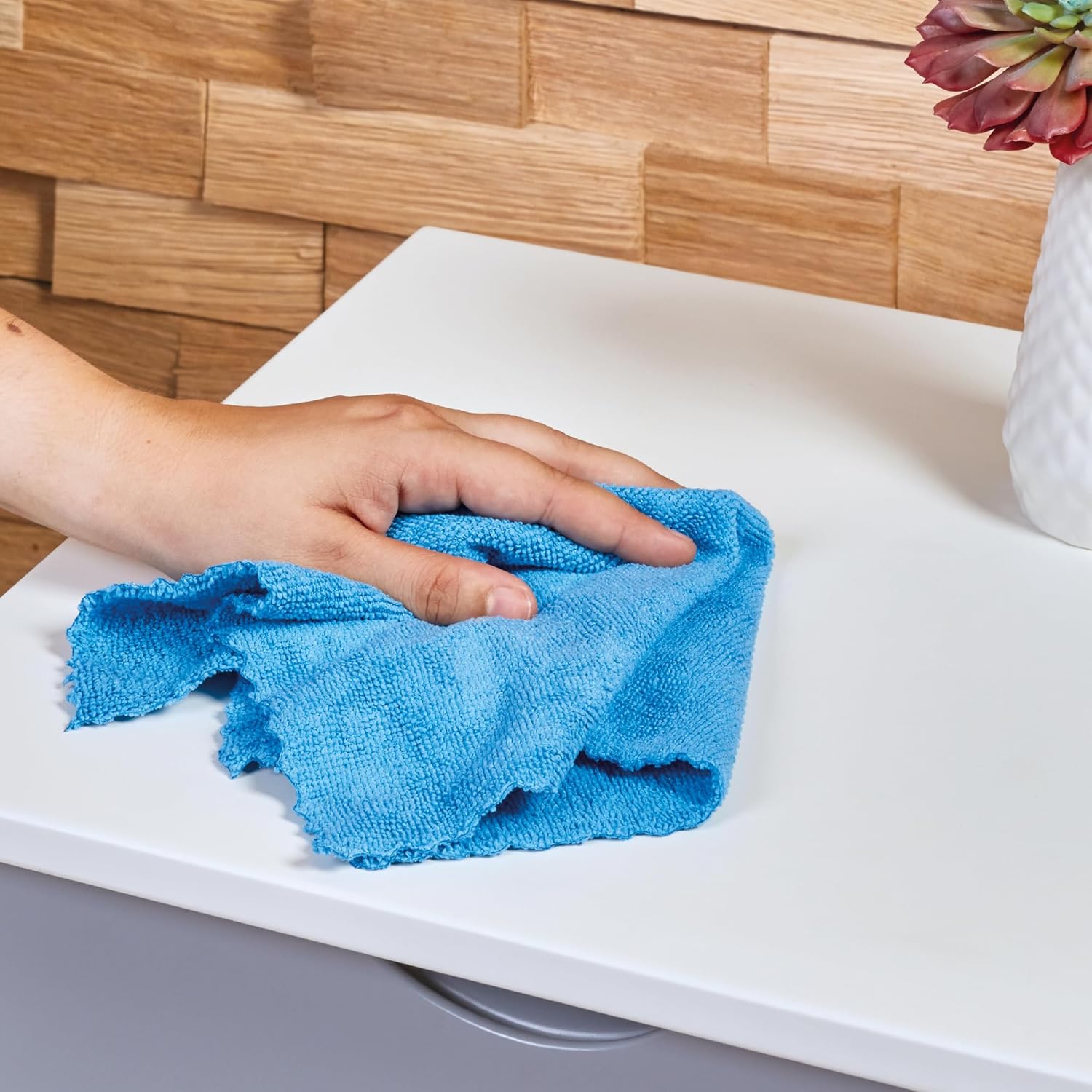 Thumbnail 2 de Spontex Microfibre Collection – 24 chiffons en microfibre multi-usages