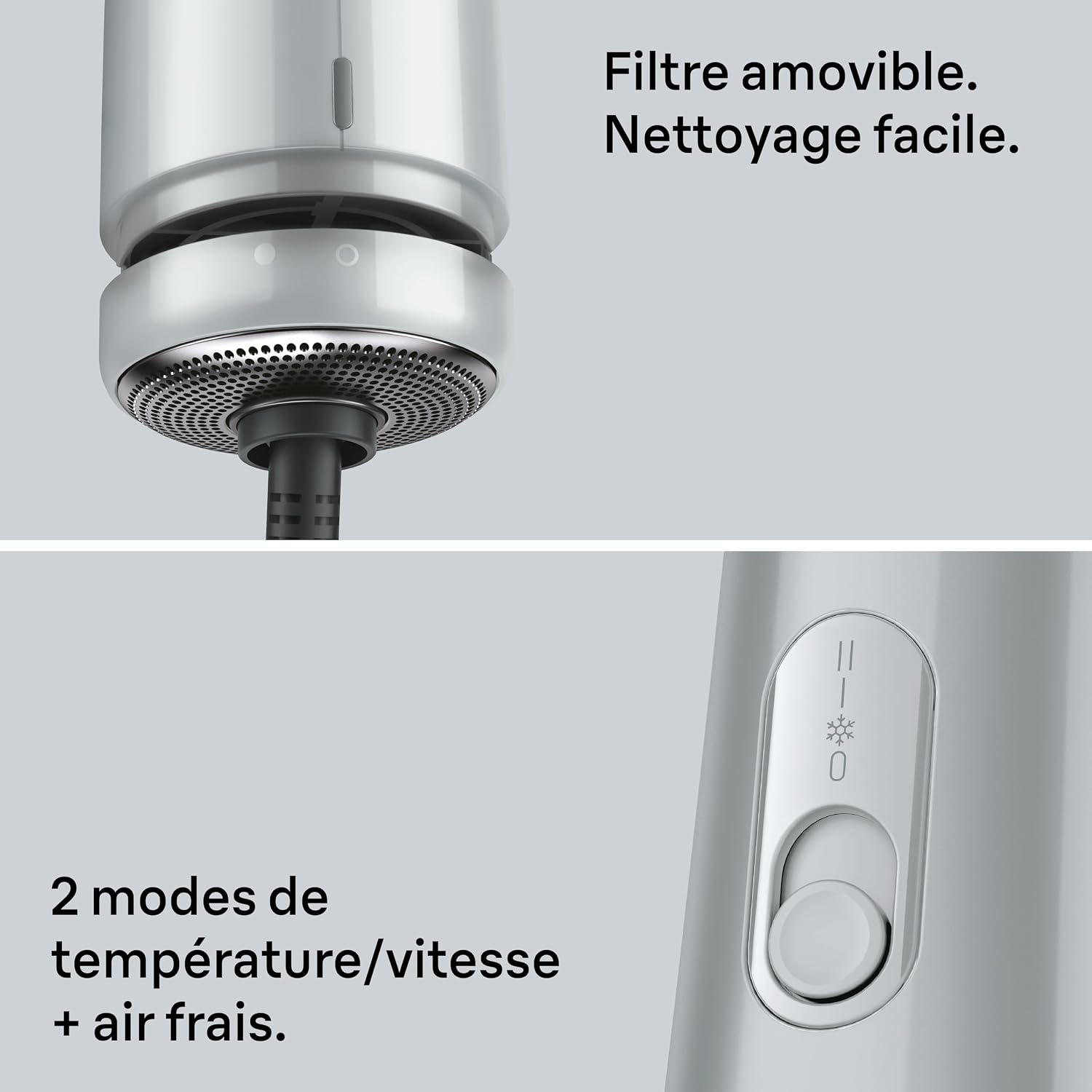 Detalle de Brosse Soufflante Braun AS2.21 – Mise en forme douce et sèche rapide, ionique et polyvalente