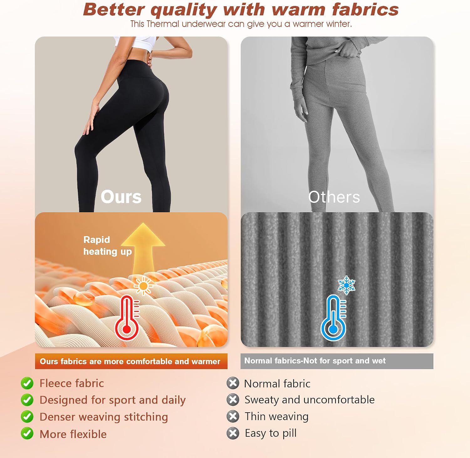 Thumbnail 4 de BENNIES Winter High Waist Thermal Leggings