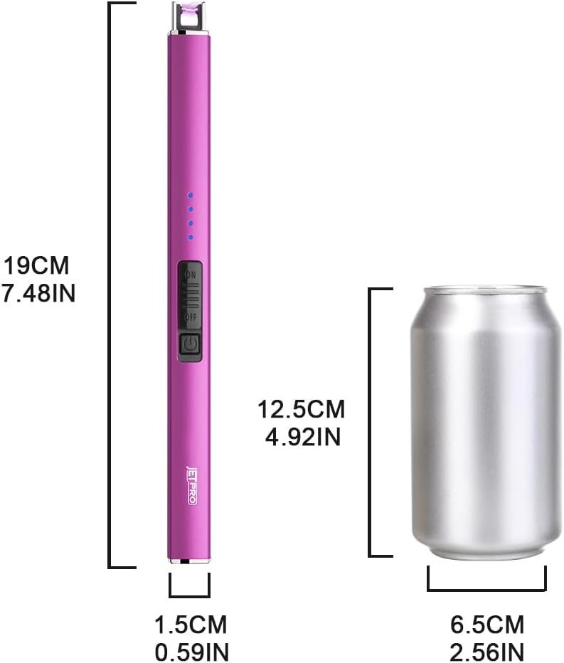 Thumbnail 6 de JETPRO Electric Arc Windproof USB Lighter 1‑PC