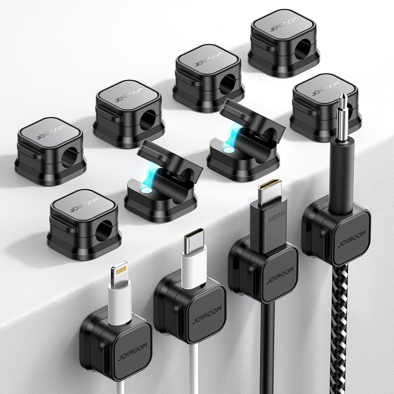 Imagen de JOYROOM 12 Clip Cavi Magnetiche Organizzatori en OfertitasTOP