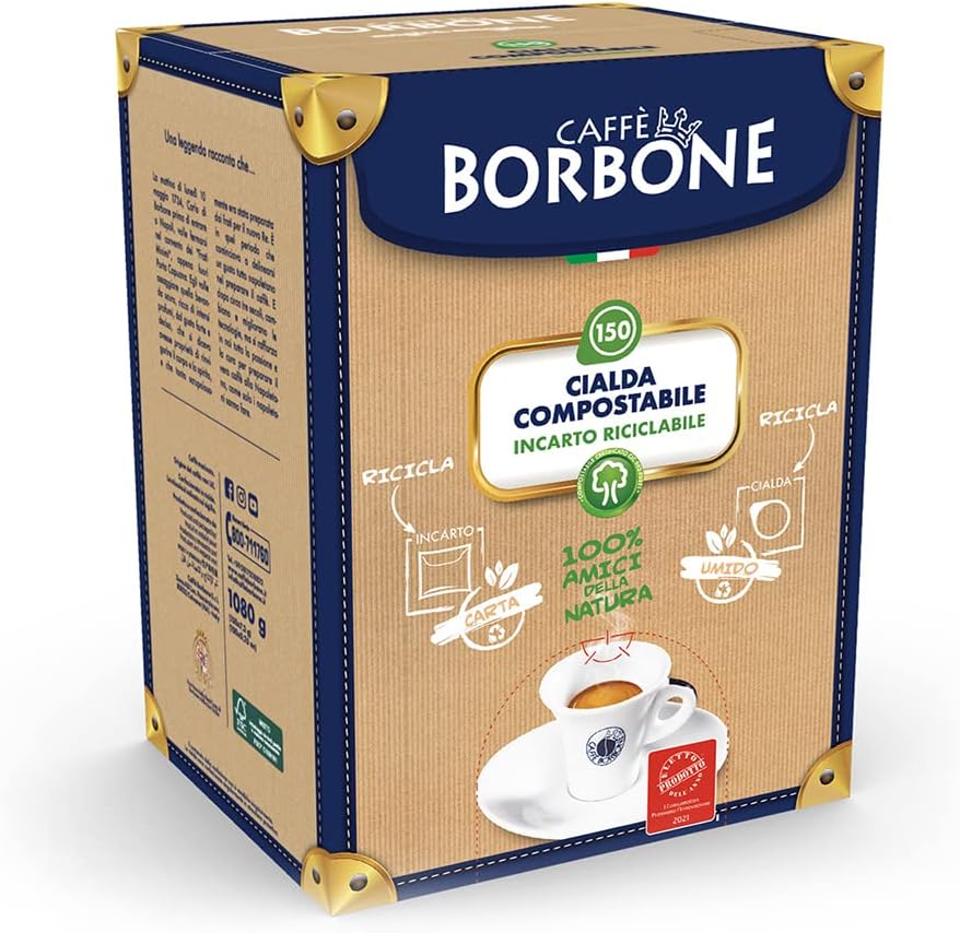 Thumbnail 3 de Caffè Borbone Cápsulas Compostables Dek Decaf ☕️ 150pcs